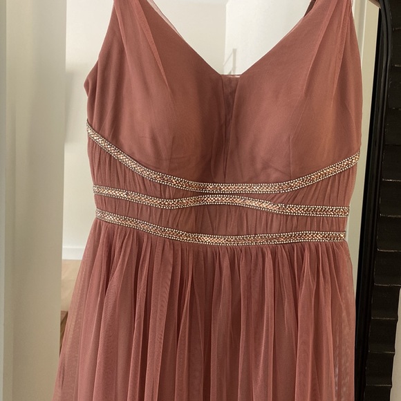 Mauve Formal Maxi Dress - Picture 2 of 11